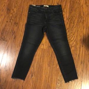Cookie Johnson’s black skinny jeans